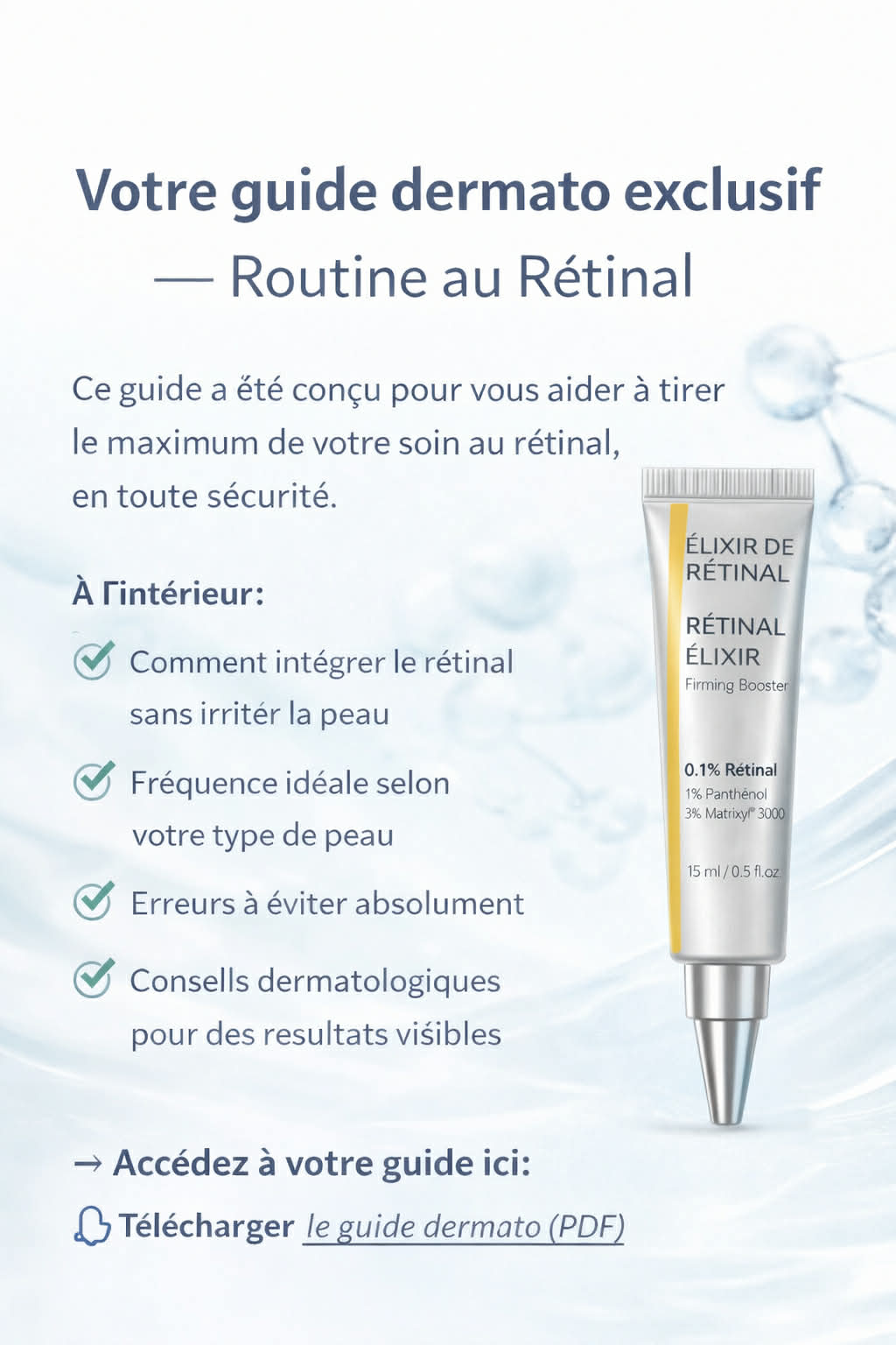 Guide Dermato : Comment utiliser le rétinal sans irriter sa peau
